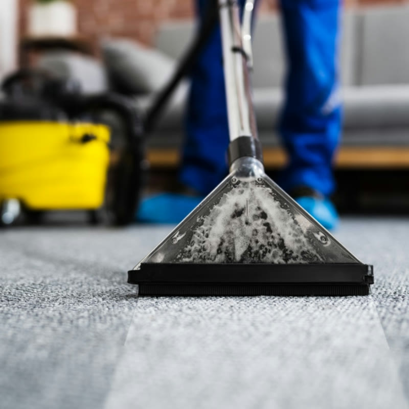 Carpet steam cleaning